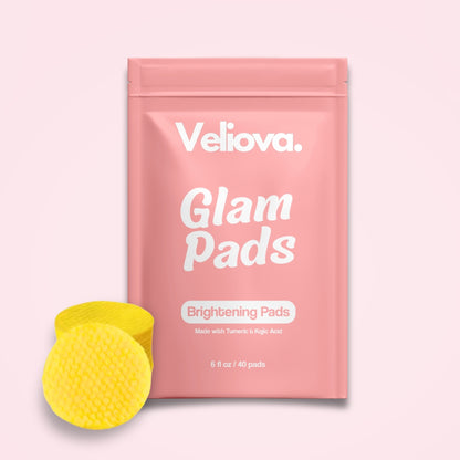 Veliova™ - Turmeric Kojic Glam Pads.