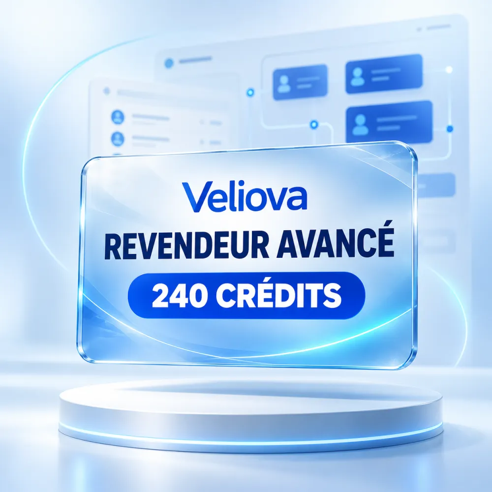 Veliova — Pack revendeur Avancé – 240 crédits